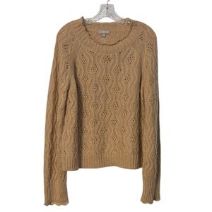 J. Crew Women's Camel Knit Sweater